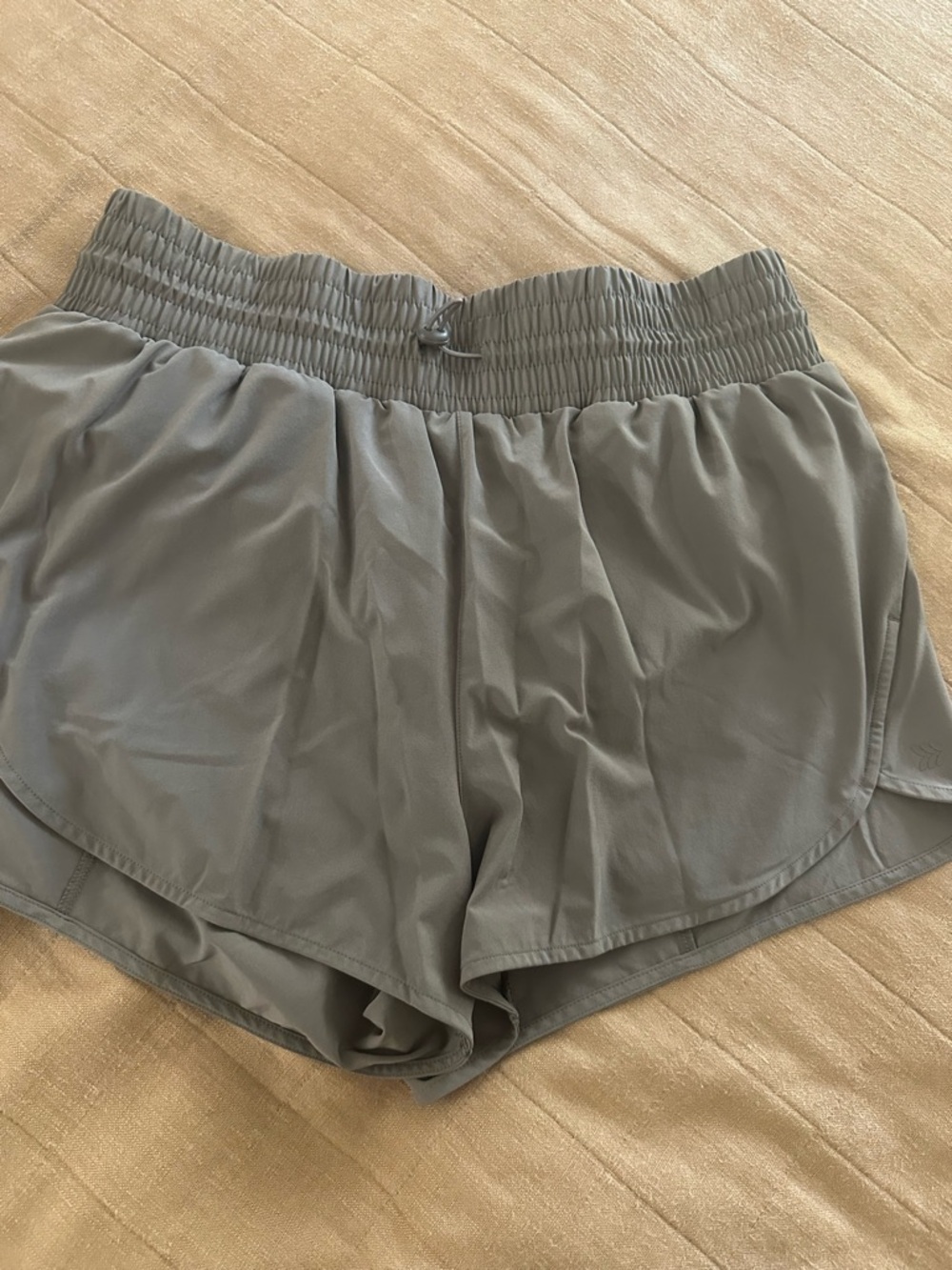 Women’s Active Short - Gray Elastic Waist